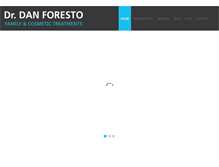Tablet Screenshot of forestodentistry.com
